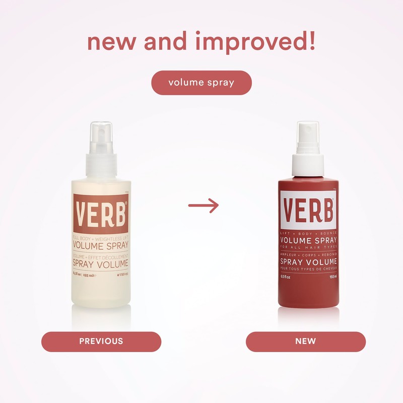 VERB Volume Spray 6.5 fl oz- Lightweight Volumizing Spray for