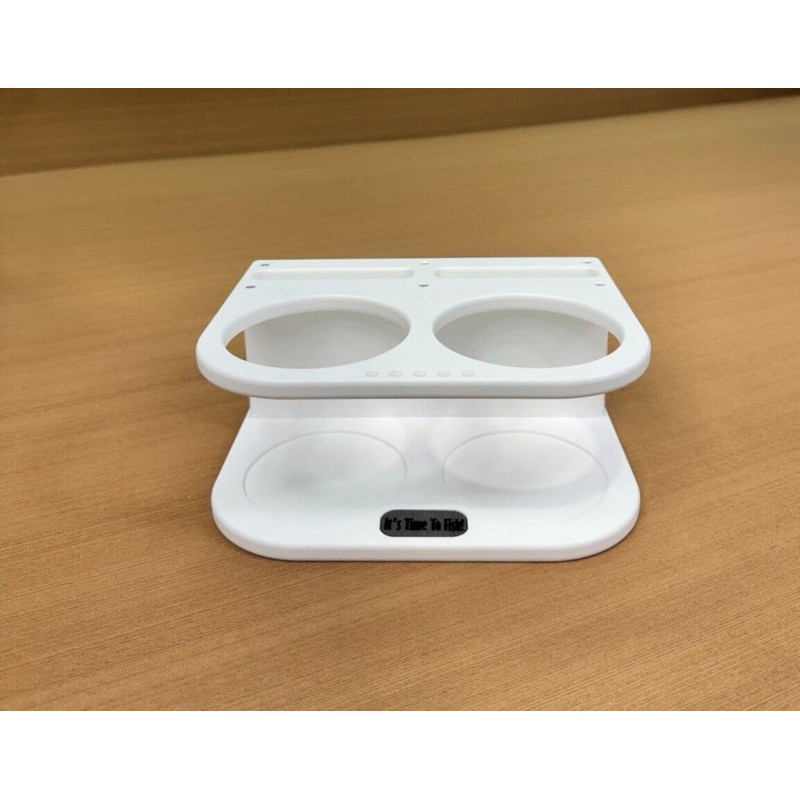 It's Time to Fish Boat Cup Holder for 2 Tumblers