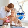 MEIDERBO Grandma Necklace 925 Sterling Silver Crystal Grandma Pendant Necklace