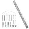 W10440498 W11025649 Mounting Plate Compatible with Whirlpool Microwave W10821385 For