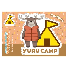 Yurucamp SEASON 2 GG3 Resistant Sticker Caribou Kun