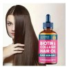 Aceite Reparador Cabello Piel Uñas Con Colágeno Biotina 30ml
