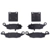 MOTOKU Front and Rear Brake Pads for Suzuki Bandit 600