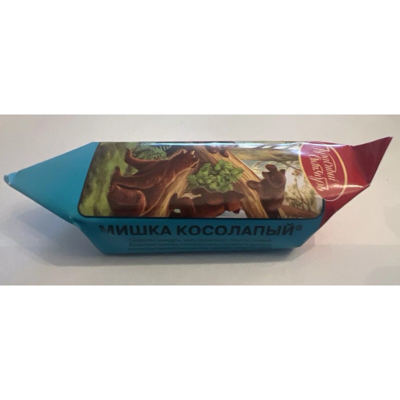 Mishka Russian Chocolate Imported Net Weight 15oz (28 Pieces)