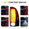 LED Tail Light + 3rd Brake Light Kit Fit for