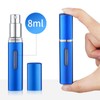 OUMOR 8ml Perfume Travel Refillable, 3pcs Travel Perfume Bottle, Mini