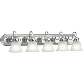 Kichler Lighting 5339CHS Five Light Bath, Chrome