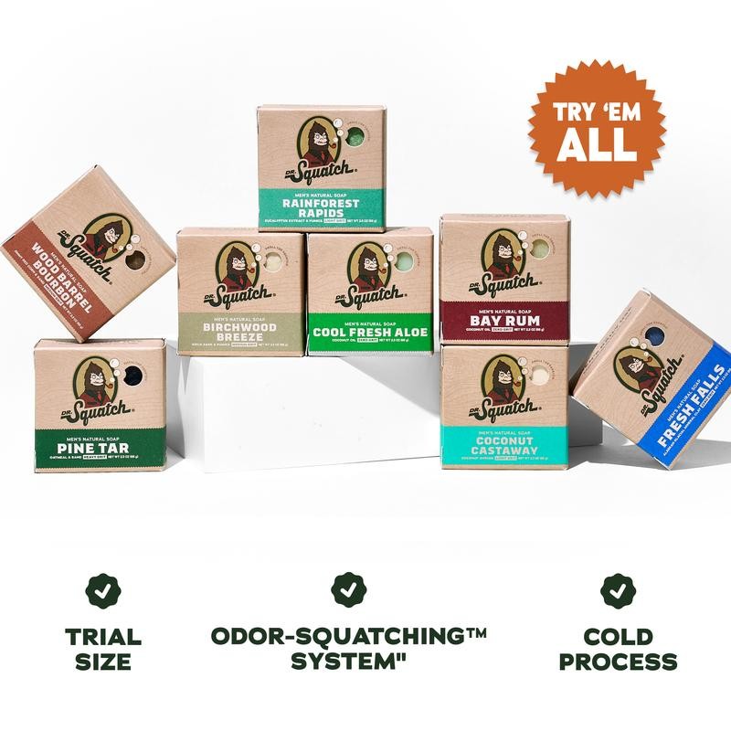 Minis Sampler Set - Dr. Squatch:_Soap Sampler Set