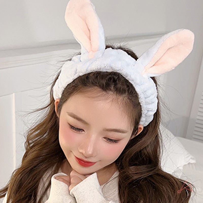 Unique Cell Bunny Ear Facial Cleansing Headband 436986