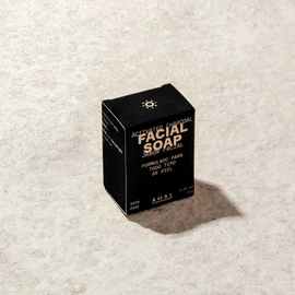 AHAL Bio Cosmética Mini Jabón Facial de Carbón Activado