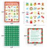 FANCY LAND Christmas Bingo Game for Kids 24 Players Holiday