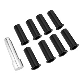 Jk Delrin Door Hinge Bushings,Tj Door Hinge Bushings,Hinge and Pin Kits,Door Hinge Bushings Kit,8pcs Door Hinge Pin Liners Bushings Kit Fit for Wrangler JKU 07 18 2 Door