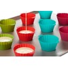 OXO Good Grips Silicone Baking Cups, Multicolor 3 oz.(Pack of