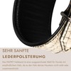FAVPET Luxury Genuine Leather Greyhound Collar Wide with QR Code