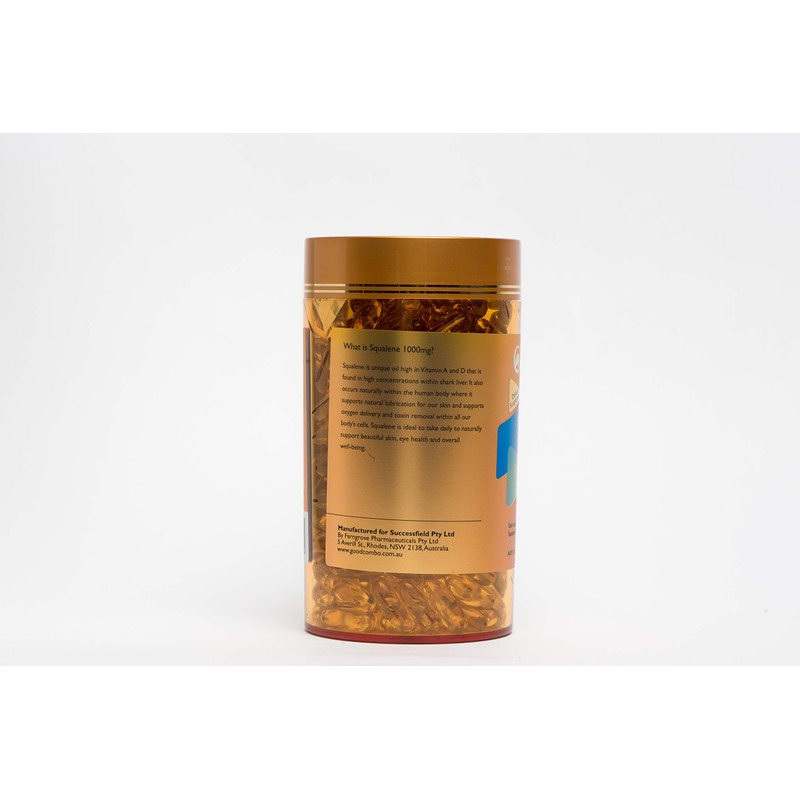 Goodcombo Squalene 1000mg 365s, 720 grams