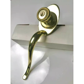 Kwikset Standard Entry Door Knob HandleSet Extension Kit, Polished Brass