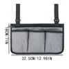 Secure Storage Bag for Wheelchairs, Mobility Aid Wheelchair Accessories Bag,