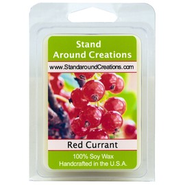 100% All Natural Soy Wax Melt Tart - Red Currant: - 3oz - Naturally Strong Scented