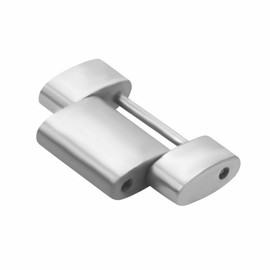 Ewatchparts 20mm Watch Link Compatible With Omega Seamaster Planet Ocean Watch 22mm Lugs Bracelet Steel