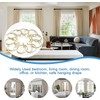 50 Pcs Curtain Rings 1.5Inch Strong Metal Decorative Curtain Ring