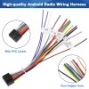 Fiegromech 16 Pin ISO Radio Wiring Harness Adapter for Android