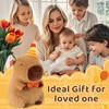 LHOEST Capybara Cuddly Toy Birthday 25 cm Capybara Plush Toy