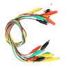 Crocodile Clips Electrical, 10pcs Small Circuit Wires with Crocodile Clip