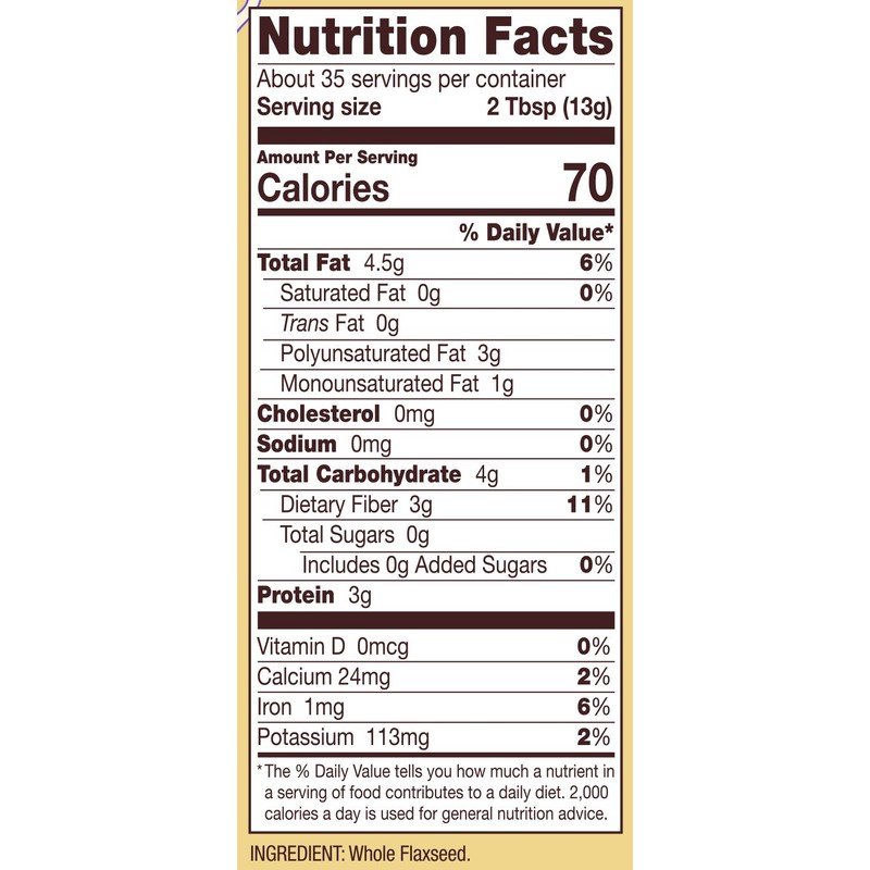 Bob's Red Mill Flaxseed Meal, 16oz (Pack of 1) -