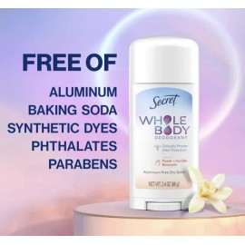 Desodorante Intimo Mujer De Cuerpo Entero Secret Whole Body