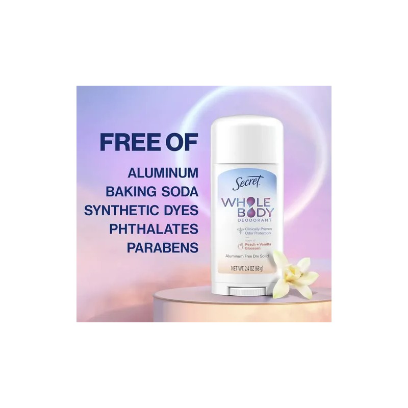 Desodorante Intimo Mujer De Cuerpo Entero Secret Whole Body