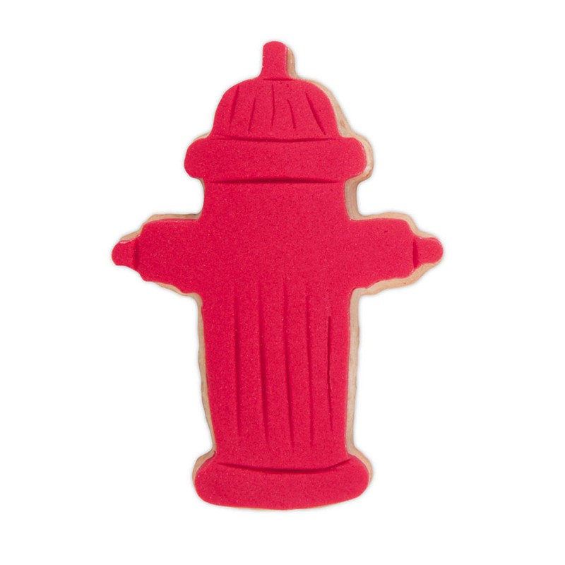 Staedter Hydrant Shape Cookie Cutter, Silver