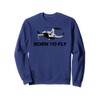 Born To Fly Drone Mini Sweatshirt