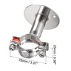 sourcing map Pipe Clamp Made of 304 Stainless Steel Wall