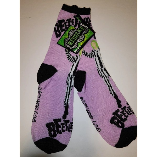 Beetlejuice New Beetlejuice Socks