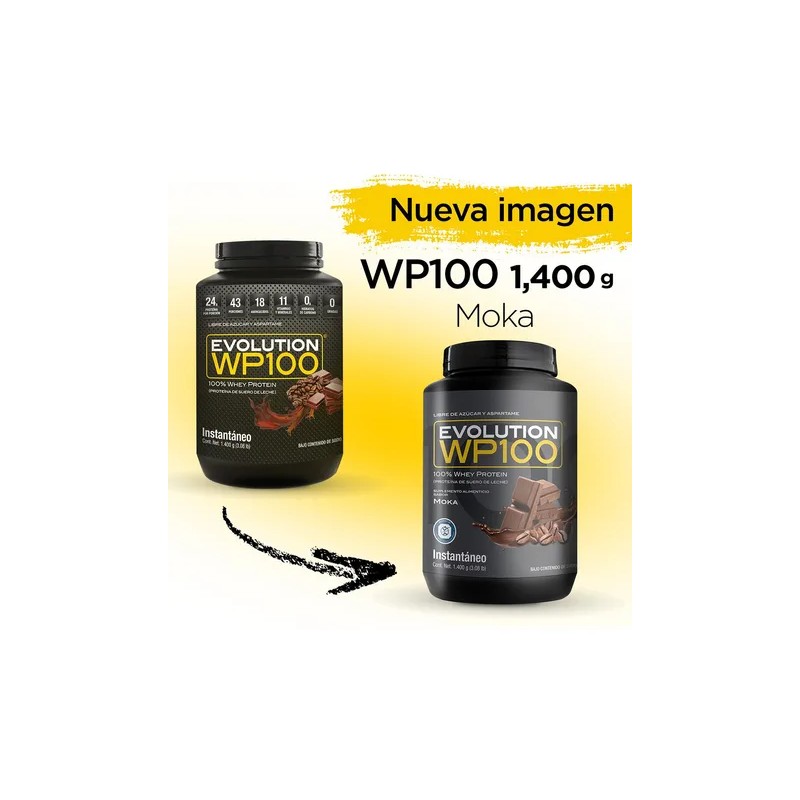 Evolution Wp100 Bote De Moka De 1400 G