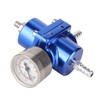 Keenso Regulador de Gasolina de 0 a 140 PSI,Universal Regulador