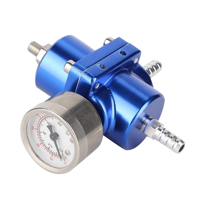 Keenso Regulador de Gasolina de 0 a 140 PSI,Universal Regulador