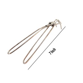 Kitchen Pakkad Stainless Steel Pakkad Wire Tong Plain Utility Pakkad Pincers Utensil Holder for Kitchen Hot Utensils Holder Pan Gripper