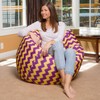 Big Comfy Bean Bag Chair: Posh Large Beanbag Chairs with