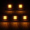 DNA Motoring CBL-DR94-SM-Y LED Cab Roof Top Marker Lights X