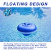 Yisscen Pool Dosing Float, 5 Inch Chlorine Dosing Float, Adjustable,