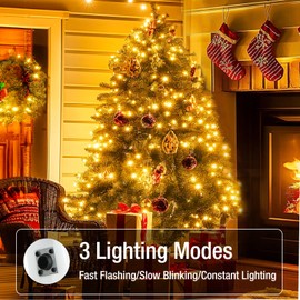 Fairdeer 6 Pack Fairy Lights Battery Operated - 7ft 20 Led Twinkle Lights 3 Modes, Bulk Mini String Lights Waterproof for Mason Jars Vases DIY Party Wedding Decoration Christmas -Warm White