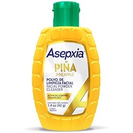 ASEPXIA - Limpiador Facial Diario en Polvo. Polvo que se activa con el contacto con el agua y transforma en espuma para limpiar, exfoliar y purificar la piel. Botella con 42g.