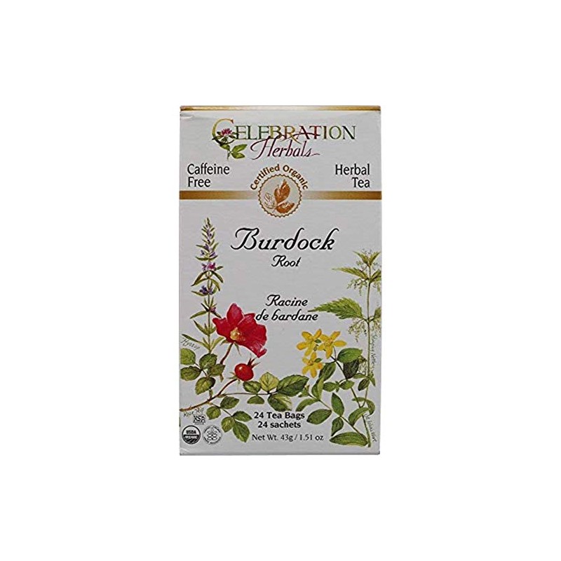 Celebration Herbals Teabags Herbal Tea Burdock Root Organic - 24