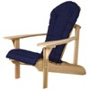 All Things Cedar CC21-B Cedar Patio Chair Cushion, Blue