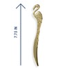 Evenchae Flamingo Letter Opener, Elegant Gold Finish, Desk Accessory for