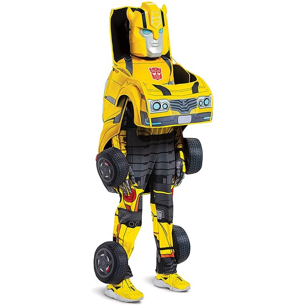 Transformers Kids Bumblebee Converting Costume Size 7/8