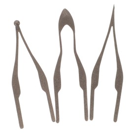 OHPHCALL 2sets Pyrograph Pen Tip Tool Wood Burner Tips Metal Nibs Replacement Tips Burning Machine Nibs Wood Burning Pen Tips Nibs for Pyrography Wire Wood Burning Tips Nichrome 3pcs*2