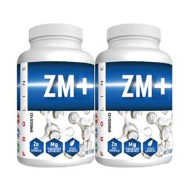 PROLINE ZM+ (Z-M-A) Capsules | Bioavailable Zinc, Magnesium, Vitamin B6 (Pyridoxine HCL) | Performance, Strength, Recovery, Sleep Support | 60 Servings, 180 Capsules (Pack of 2)