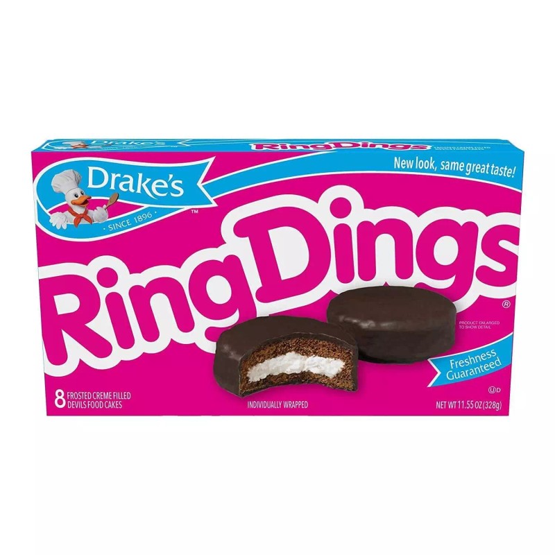 Drake's Variety Pack - Includes Coffee Cakes, Ring Dings, Devil